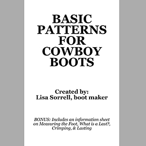 Book of Basic Cowboy Boot Patterns